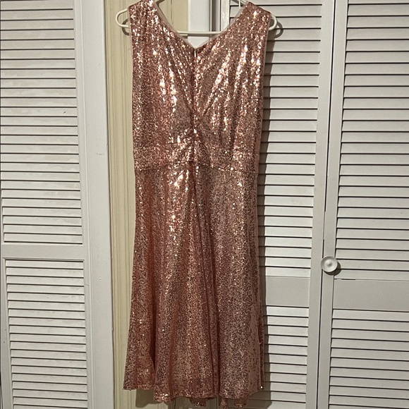 Grace Karin Sparkling Pink Sequin Dress - Picture 5 of 8